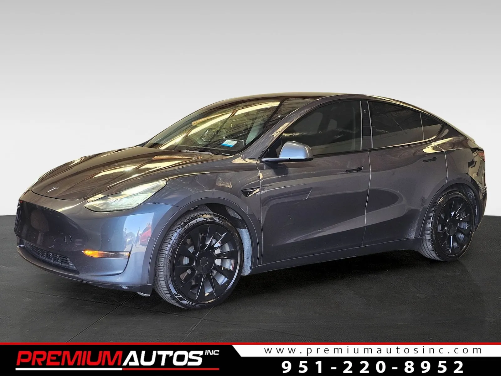 Gray 2021 Tesla Model Y Long Range for sale in Norco, CA