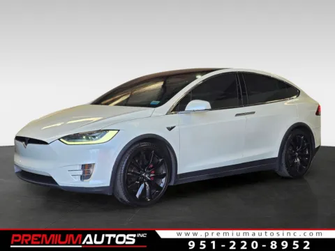 White 2018 Tesla Model X for sale in Norco, CA
