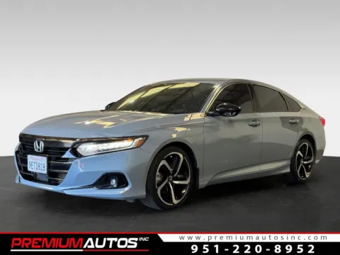 2022 Honda Accord Sport for sale in Norco, CA