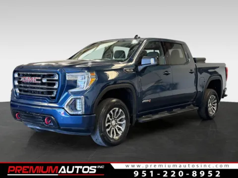 Blue 2019 GMC Sierra 1500 AT4 for sale in Norco, CA