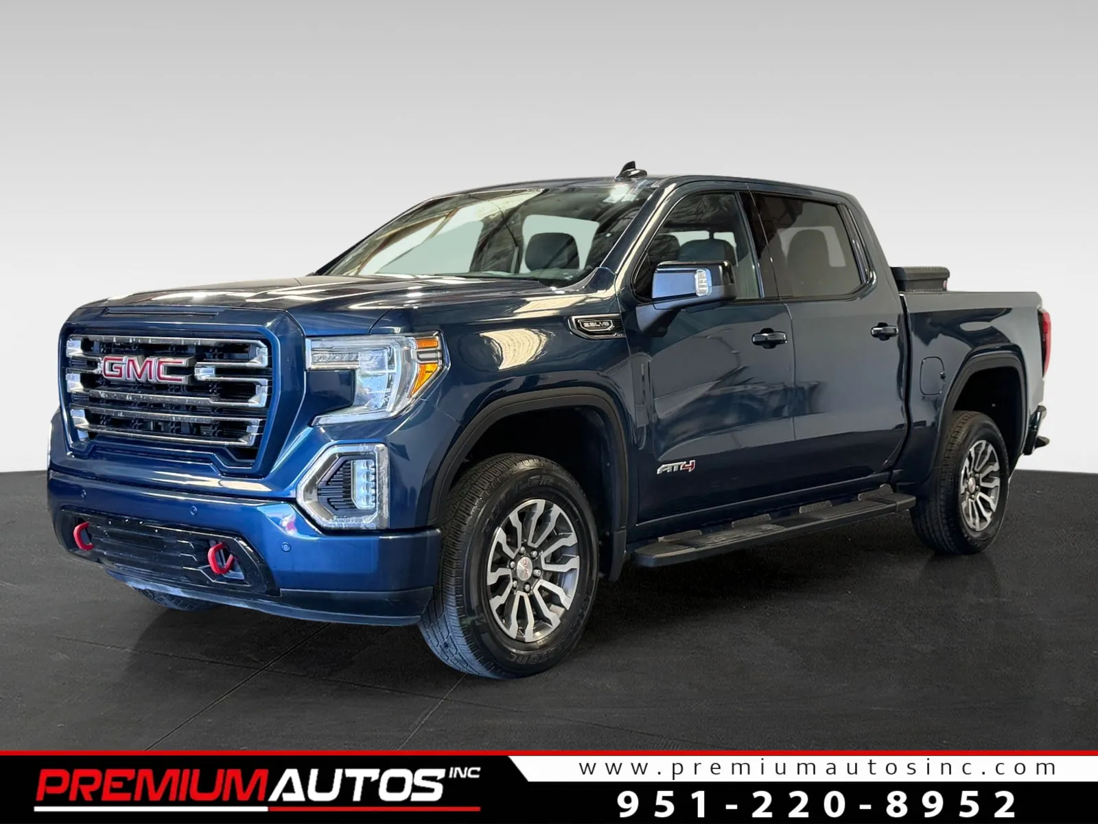 Blue 2019 GMC Sierra 1500 AT4 for sale in Norco, CA