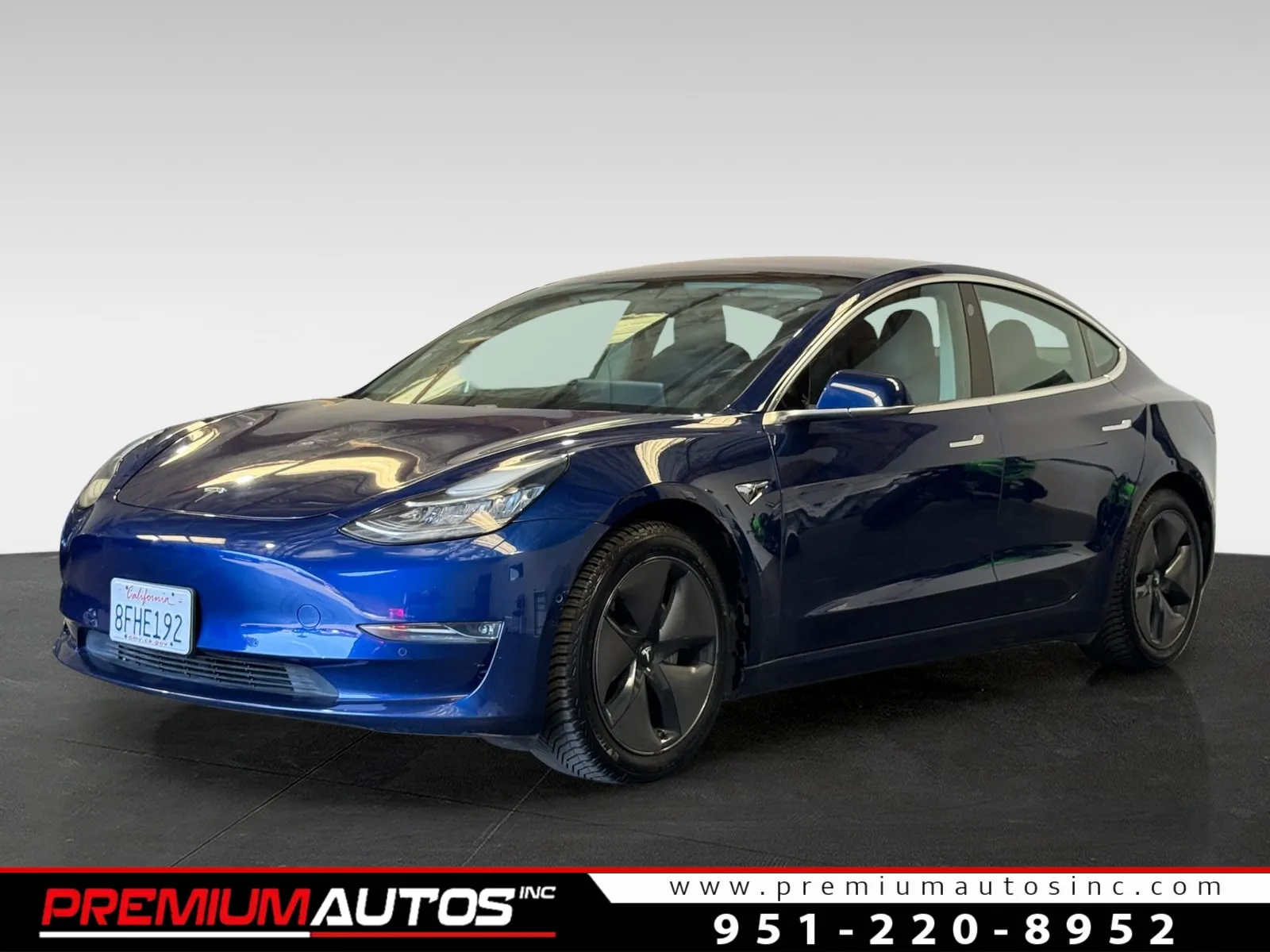 Blue 2018 Tesla Model 3 long range for sale in Norco, CA