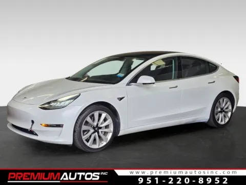 White 2018 Tesla Model 3 for sale in Norco, CA