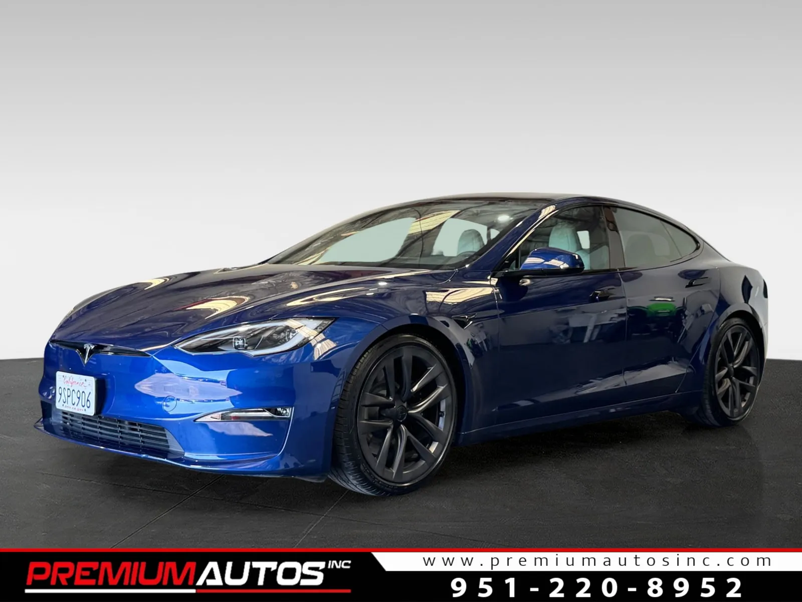 Blue 2025 Tesla Model S for sale in Norco, CA
