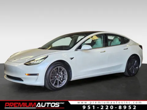White 2019 Tesla Model 3 for sale in Norco, CA
