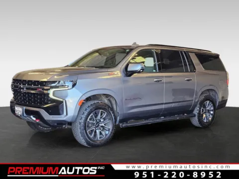 Gray 2021 Chevrolet Suburban Z71 for sale in Norco, CA