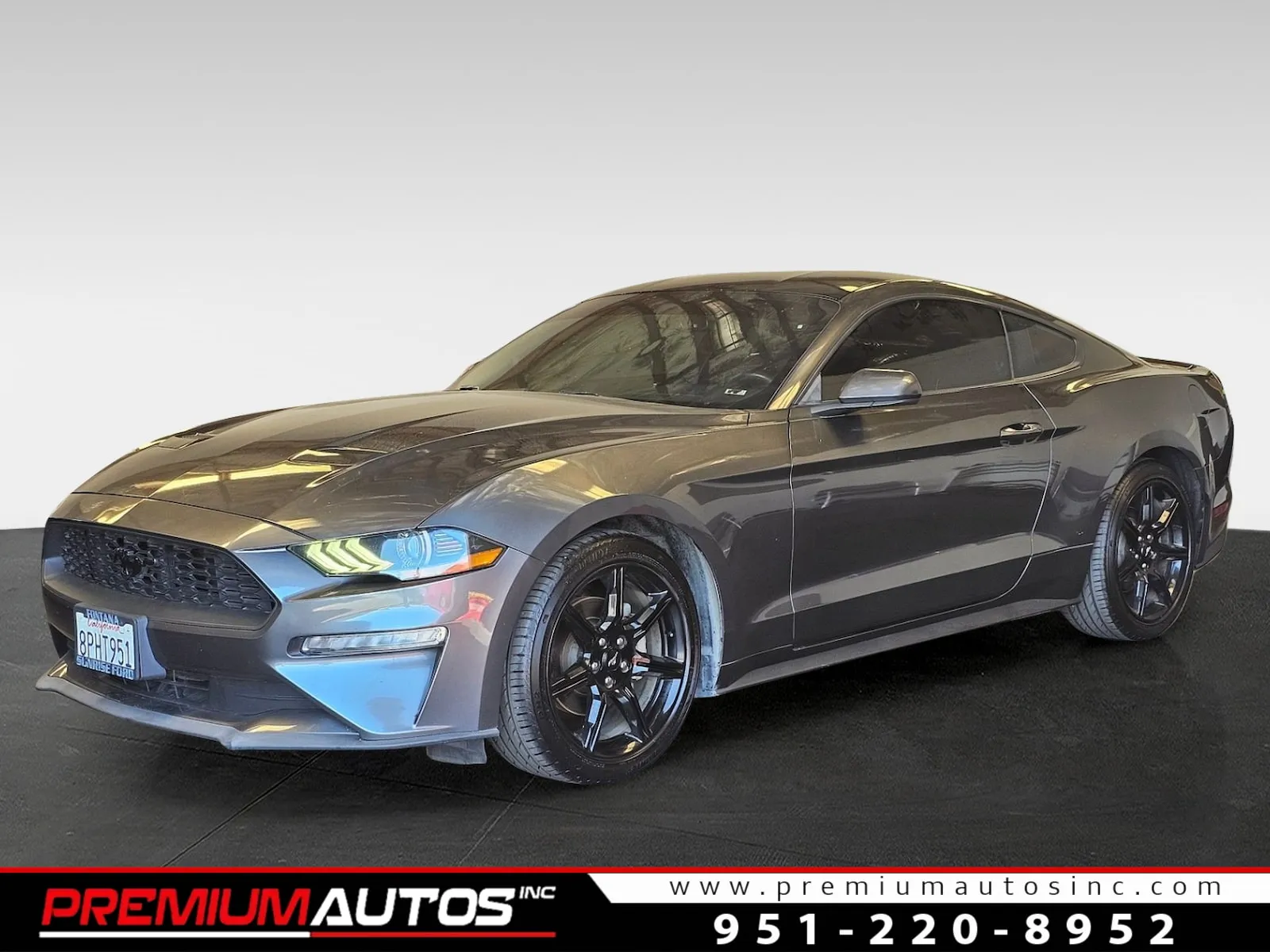 Gray 2020 Ford Mustang EcoBoost for sale in Norco, CA