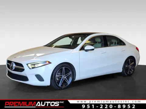 White 2019 Mercedes-Benz A-Class A 220 4MATIC for sale in Norco, CA