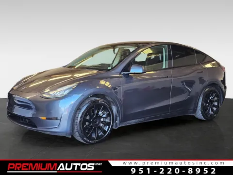 Silver 2021 Tesla Model Y Long Range for sale in Norco, CA
