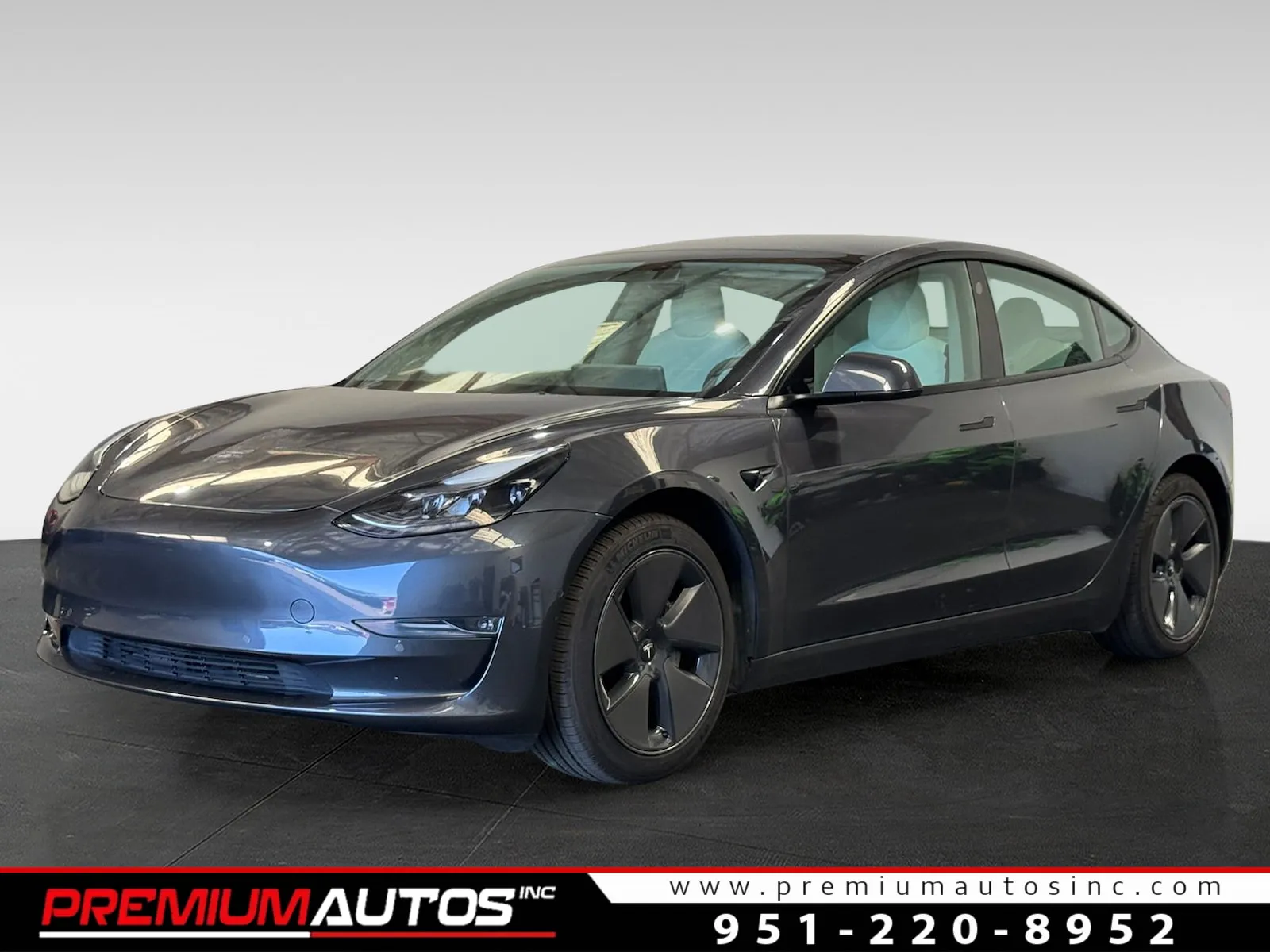 Gray 2022 Tesla Model 3 Long Range for sale in Norco, CA