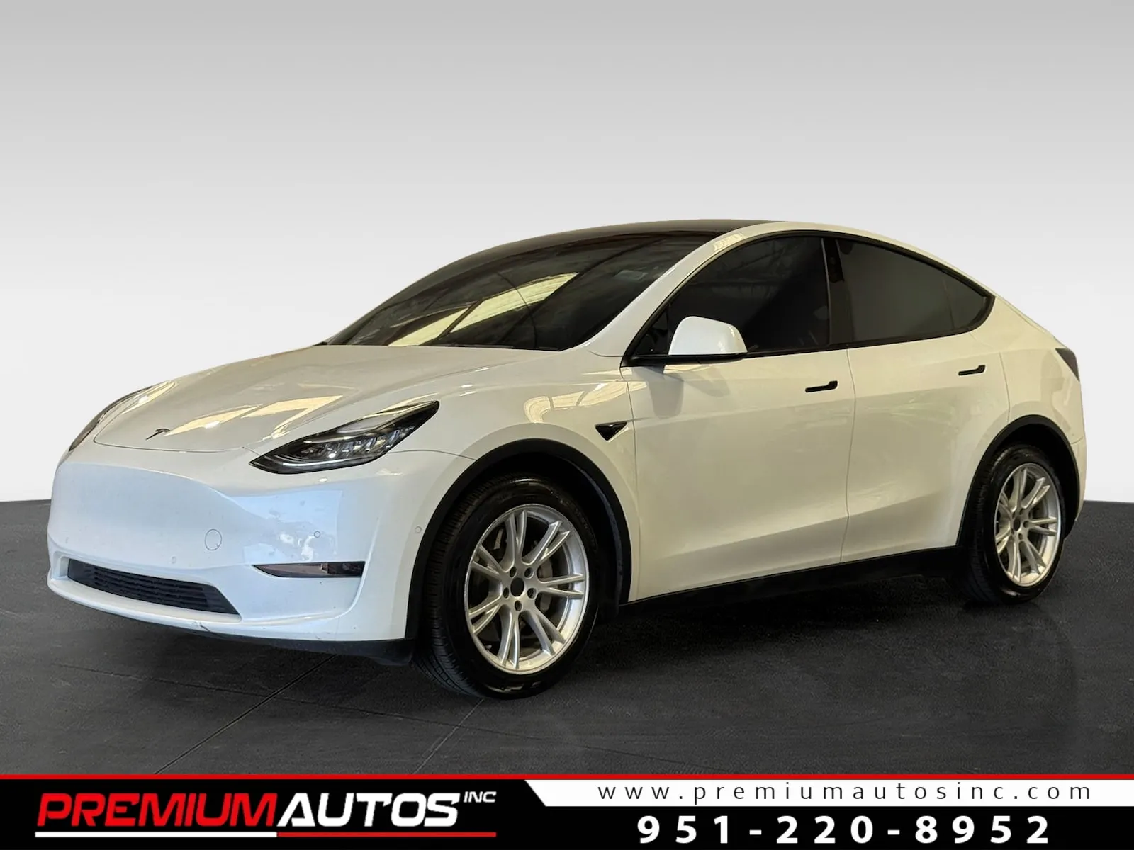 White 2021 Tesla Model Y Long Range for sale in Norco, CA