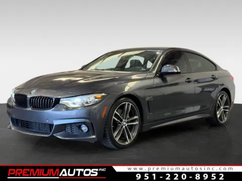 Silver 2019 BMW 4 Series 440i Gran Coupe for sale in Norco, CA