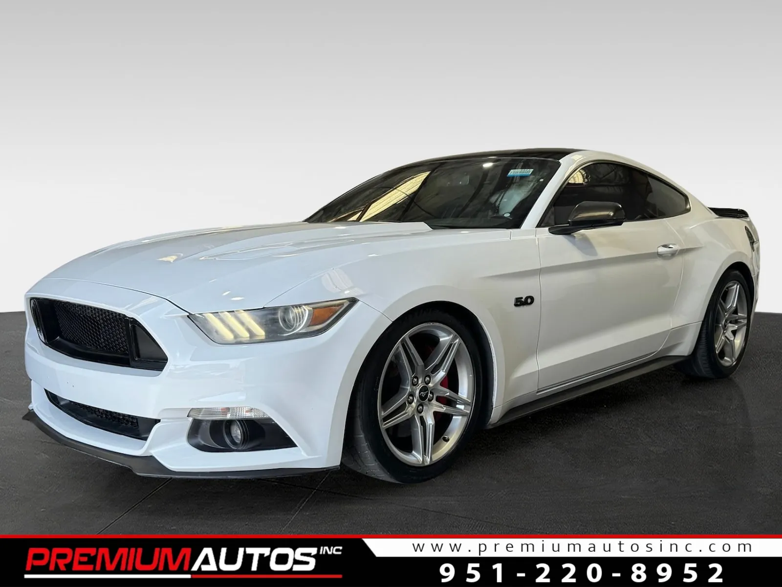 White 2017 Ford Mustang for sale in Norco, CA
