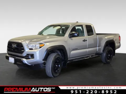 Silver 2019 Toyota Tacoma SR for sale in Norco, CA