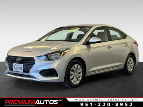 Silver 2020 Hyundai ACCENT SE for sale in Norco, CA