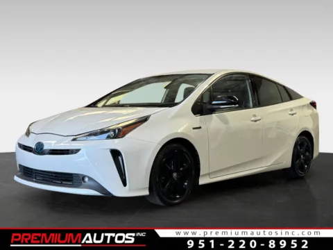 White 2021 Toyota Prius 2020 Edition for sale in Norco, CA