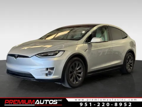 Silver 2018 Tesla Model X for sale in Norco, CA