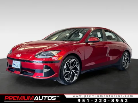 Red 2024 Hyundai IONIQ 6 SEL for sale in Norco, CA