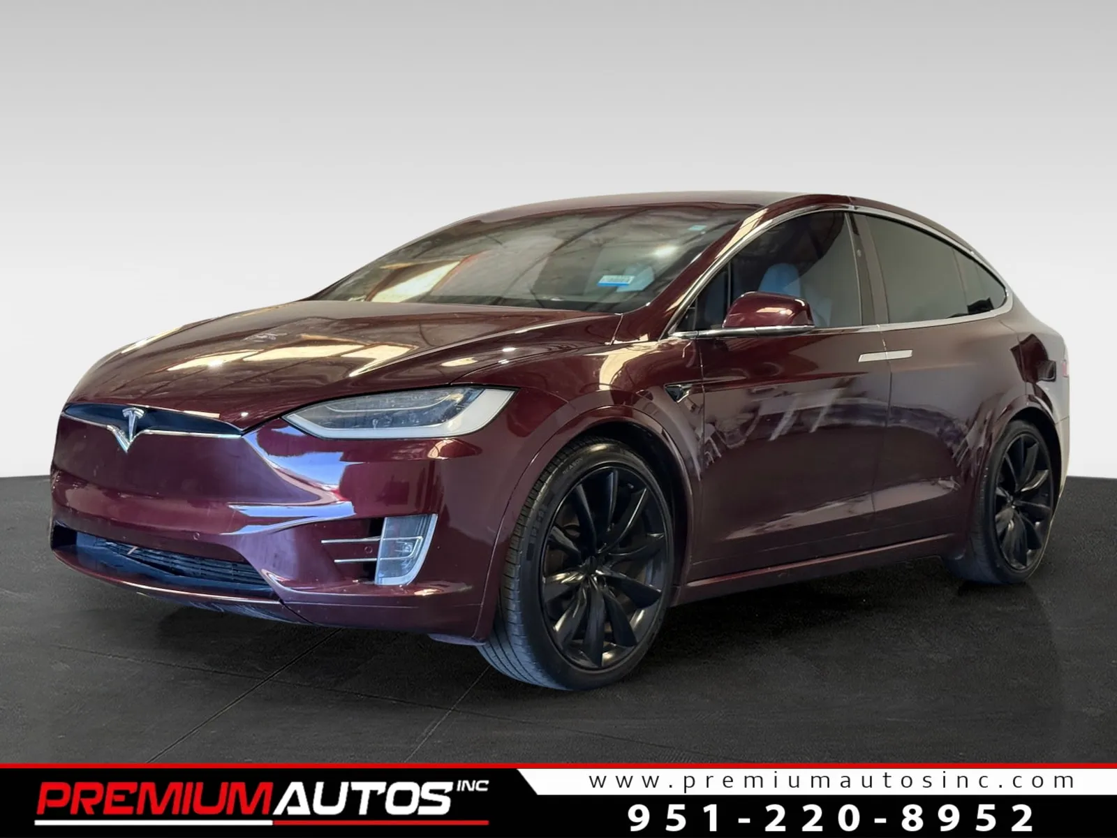 Black 2017 Tesla Model X 75D for sale in Norco, CA
