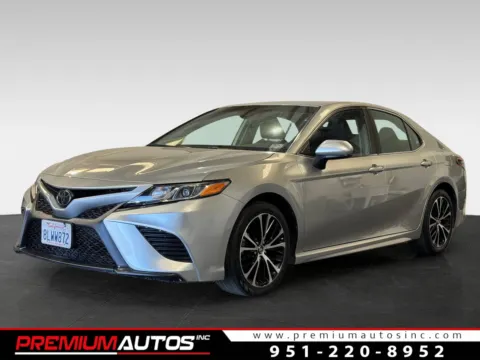 Silver 2019 Toyota Camry SE for sale in Norco, CA