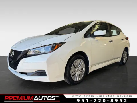 White 2025 Nissan LEAF S for sale in Norco, CA