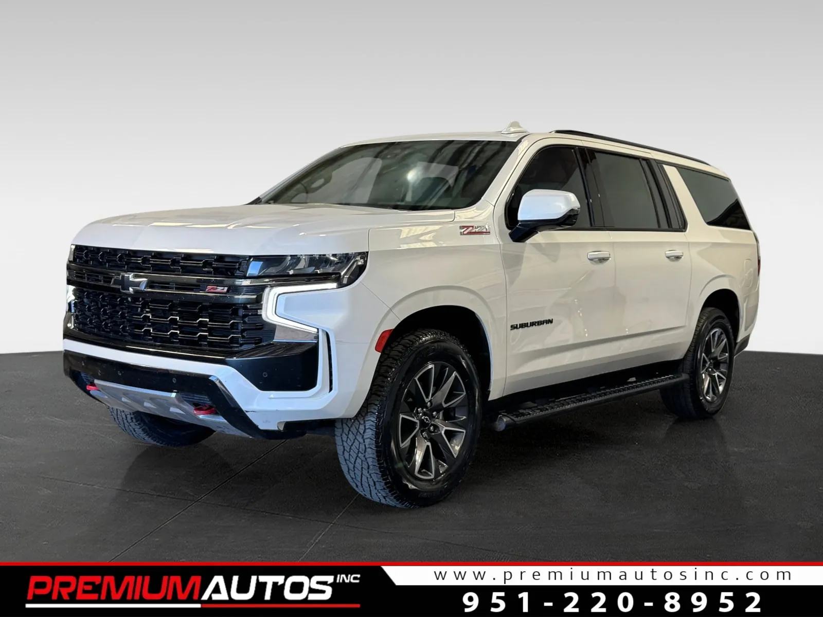 White 2021 Chevrolet Suburban Z71 for sale in Norco, CA