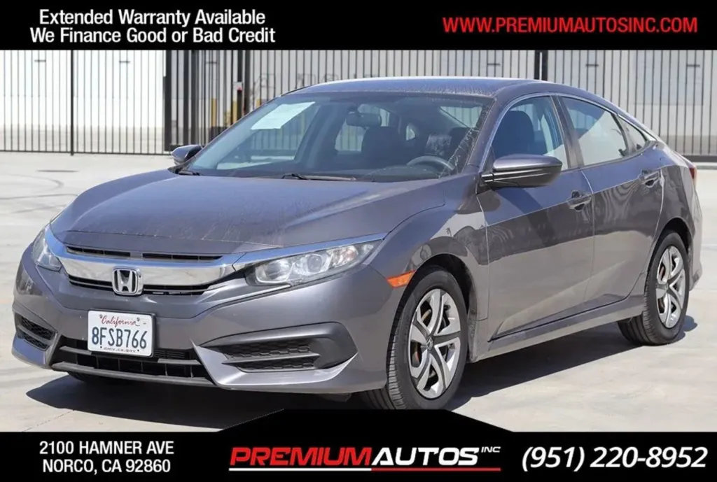 2018 Honda Civic Sedan LX for sale in Norco, CA