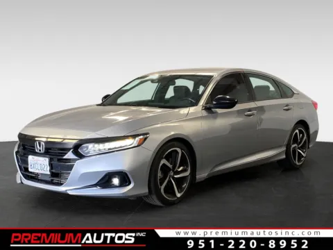 2021 Honda Accord Sport for sale in Norco, CA