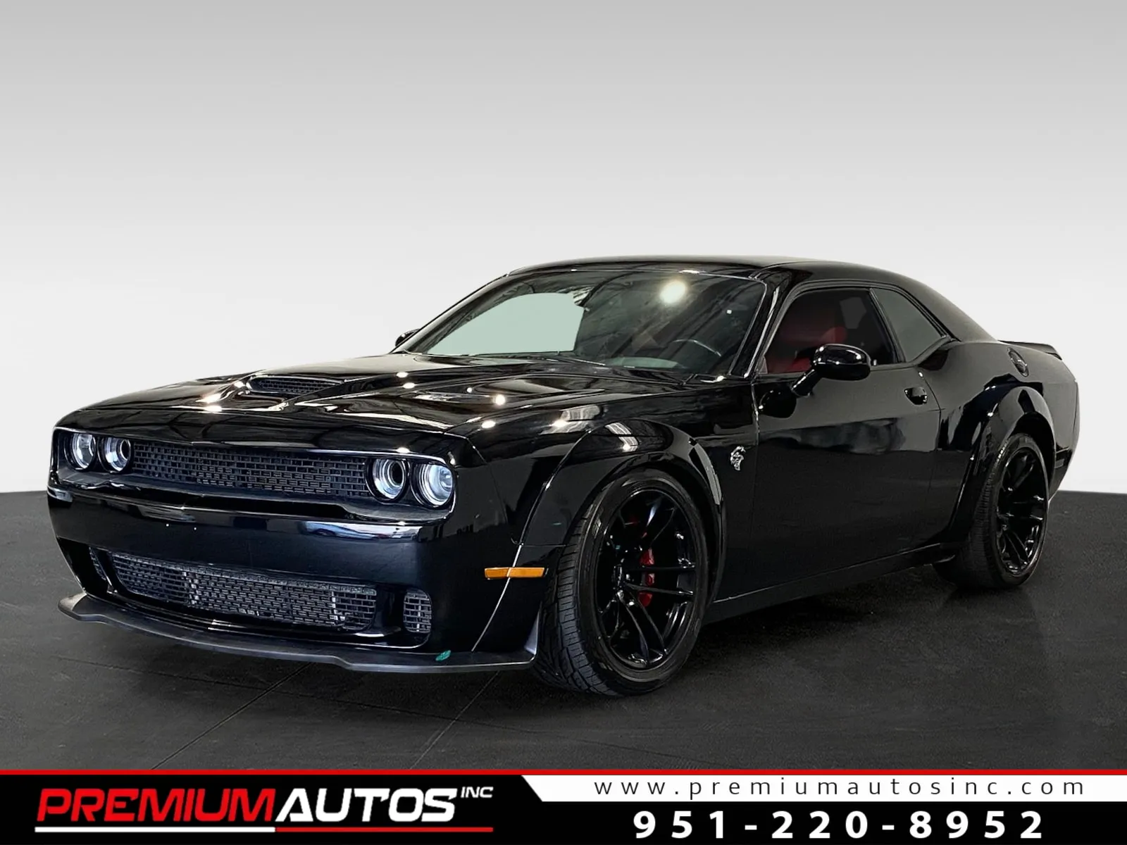 Black 2021 Dodge Challenger SRT Hellcat for sale in Norco, CA