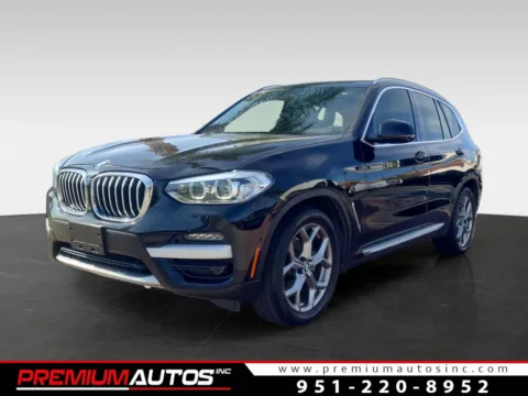 Black 2021 BMW X3 sDrive30i for sale in Norco, CA