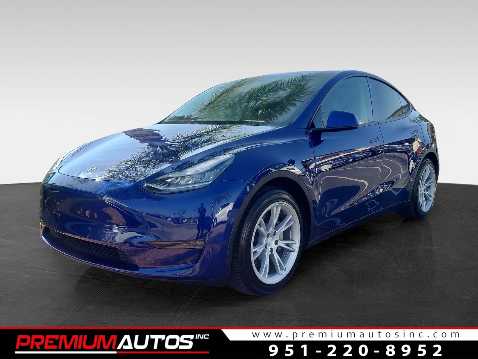 Blue 2020 Tesla Model Y Long Range for sale in Norco, CA