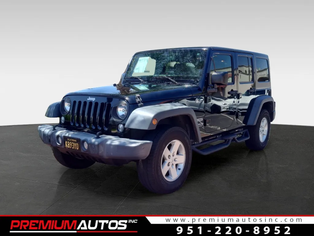 2017 Jeep Wrangler Unlimited Sport S for sale in Norco, CA