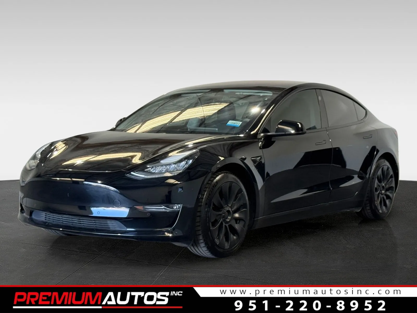 Black 2019 Tesla Model 3 longe range for sale in Norco, CA