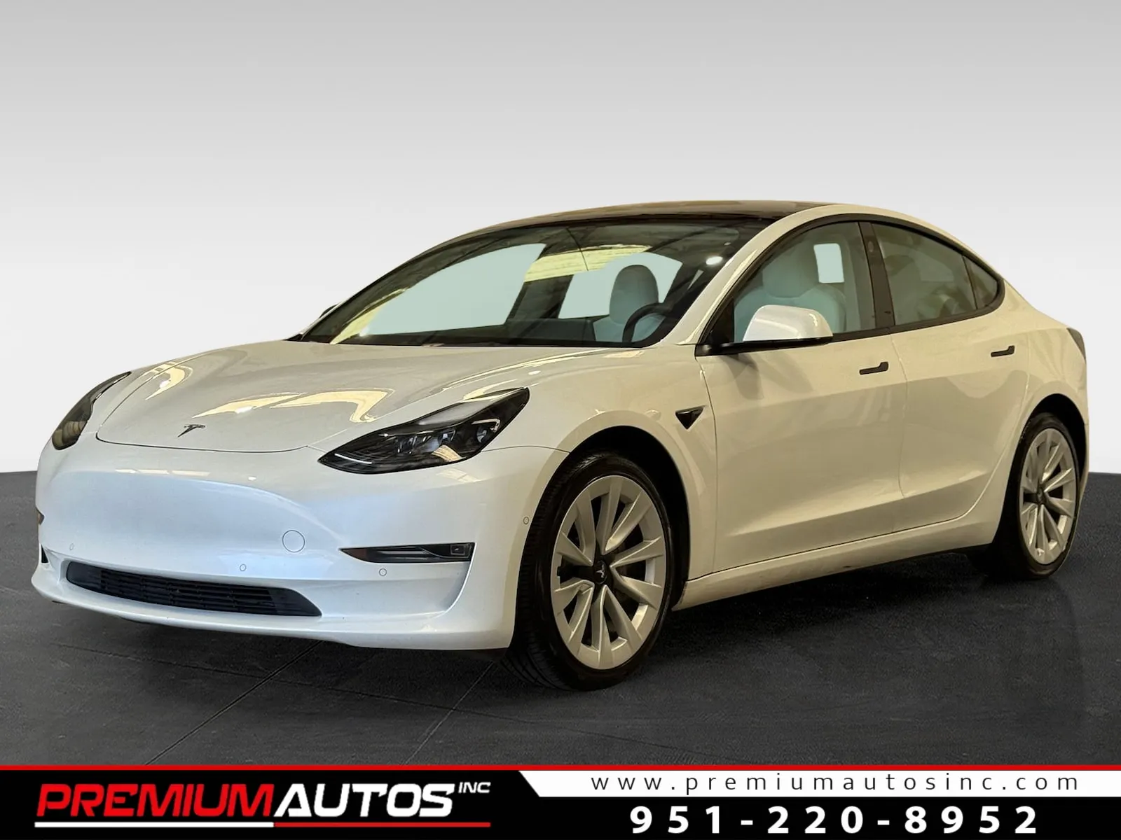 White 2022 Tesla Model 3 for sale in Norco, CA