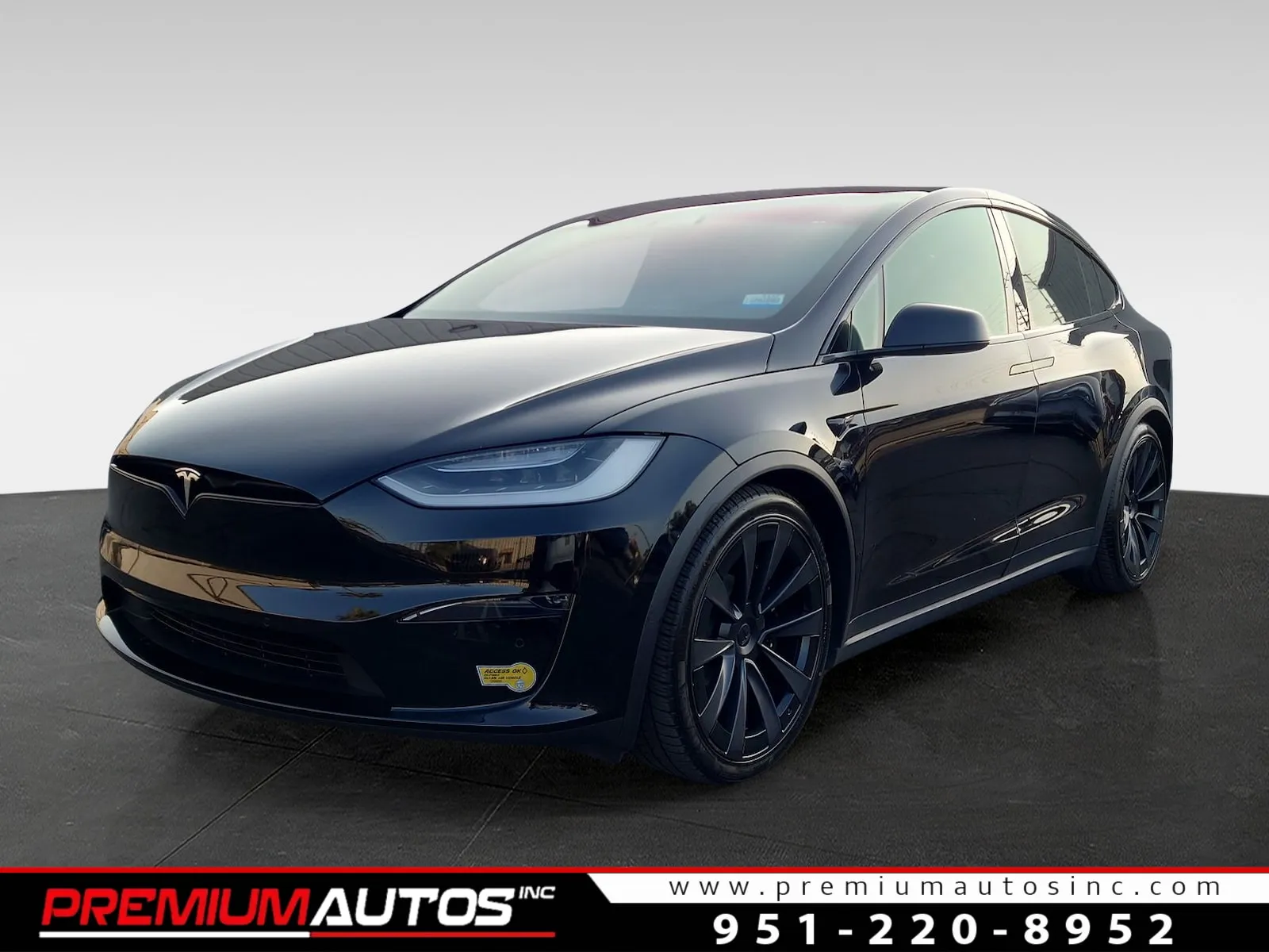 Black 2022 Tesla Model X for sale in Norco, CA