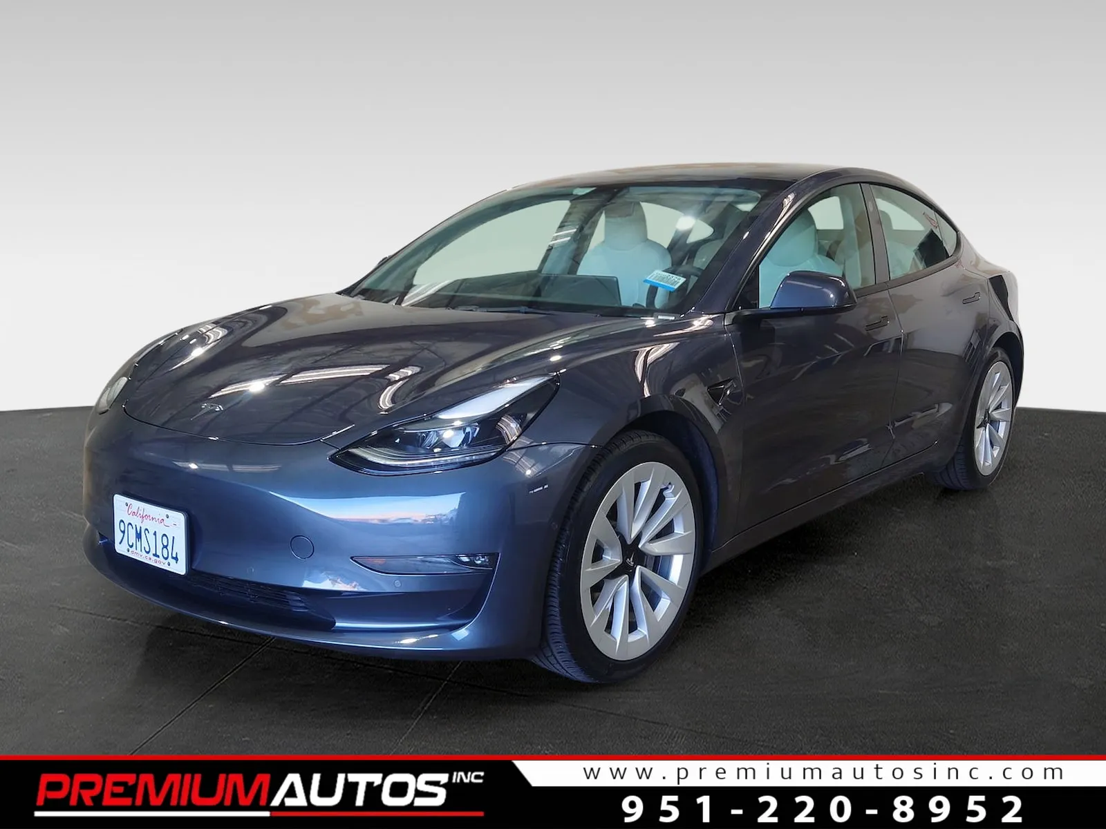Gray 2022 Tesla Model 3 Long Range for sale in Norco, CA