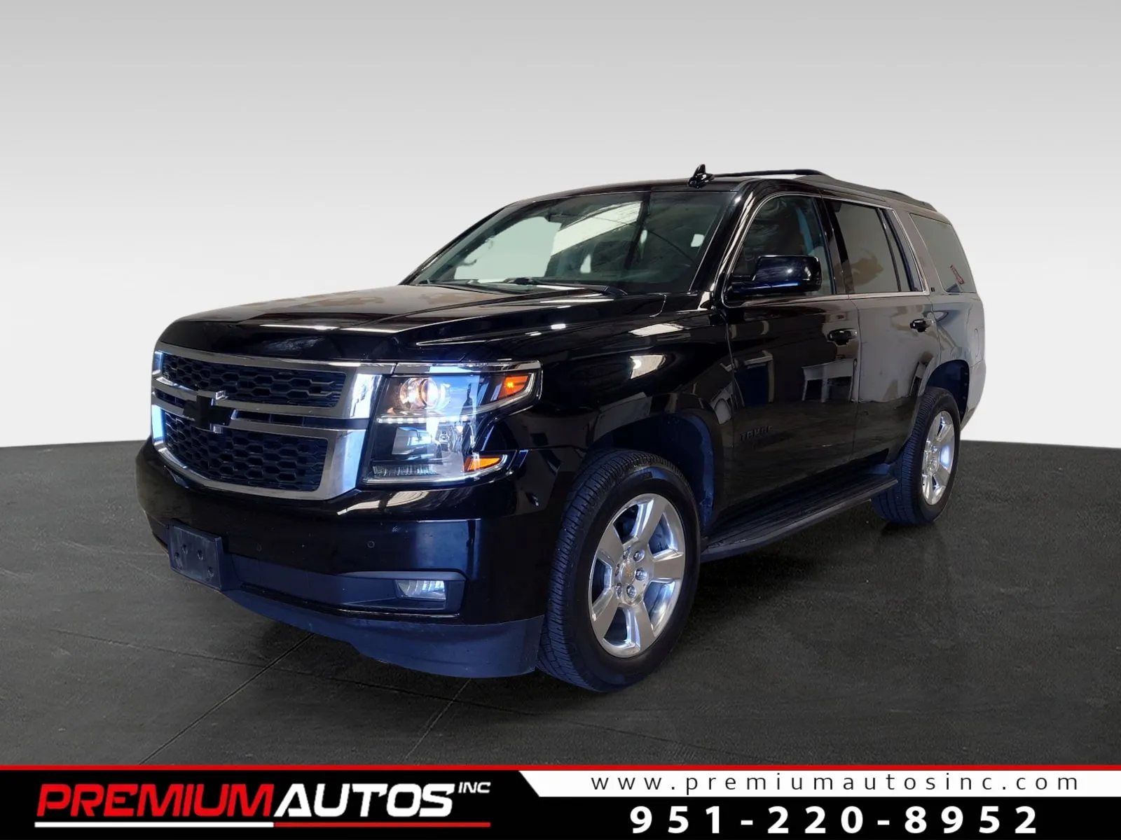 Black 2015 Chevrolet Tahoe LT for sale in Norco, CA