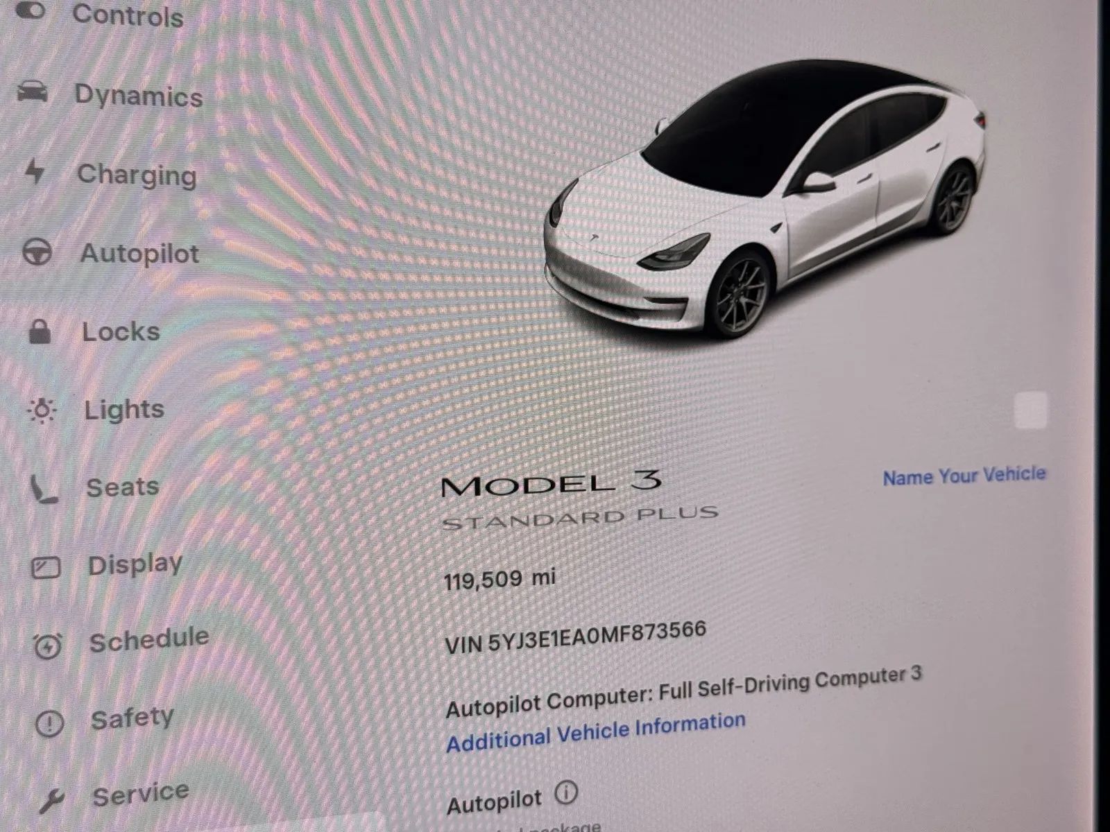 Another view of 2021 Tesla Model 3 Standard Range Plus for sale in Norco, CA at Premium Autos - Norco