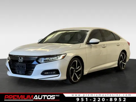 White 2020 Honda Accord Sport for sale in Norco, CA