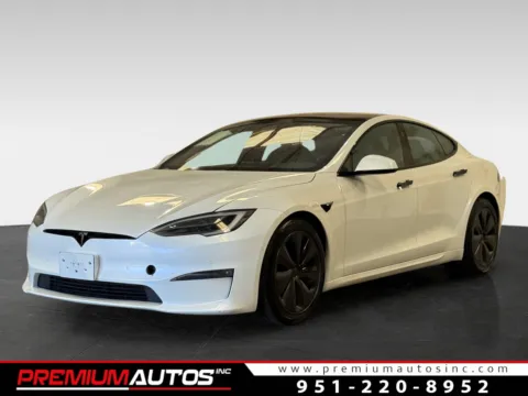 White 2021 Tesla Model S Long Range for sale in Norco, CA