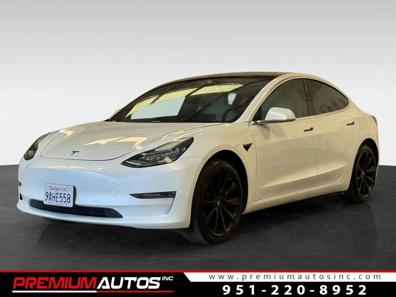 White 2019 Tesla Model 3 for sale in Norco, CA