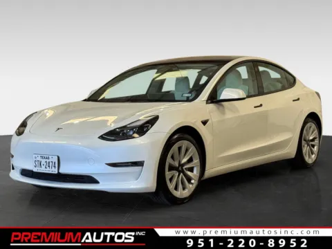 White 2023 Tesla Model 3 for sale in Norco, CA