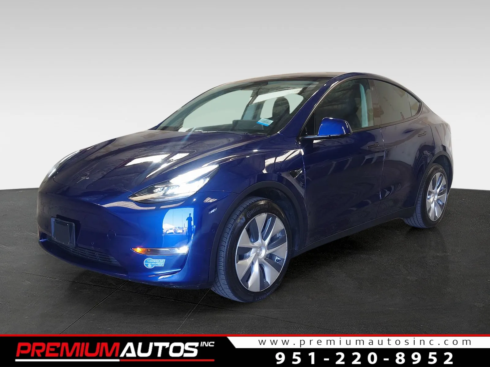 Blue 2020 Tesla Model Y Long Range for sale in Norco, CA