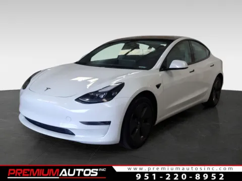 White 2023 Tesla Model 3 for sale in Norco, CA