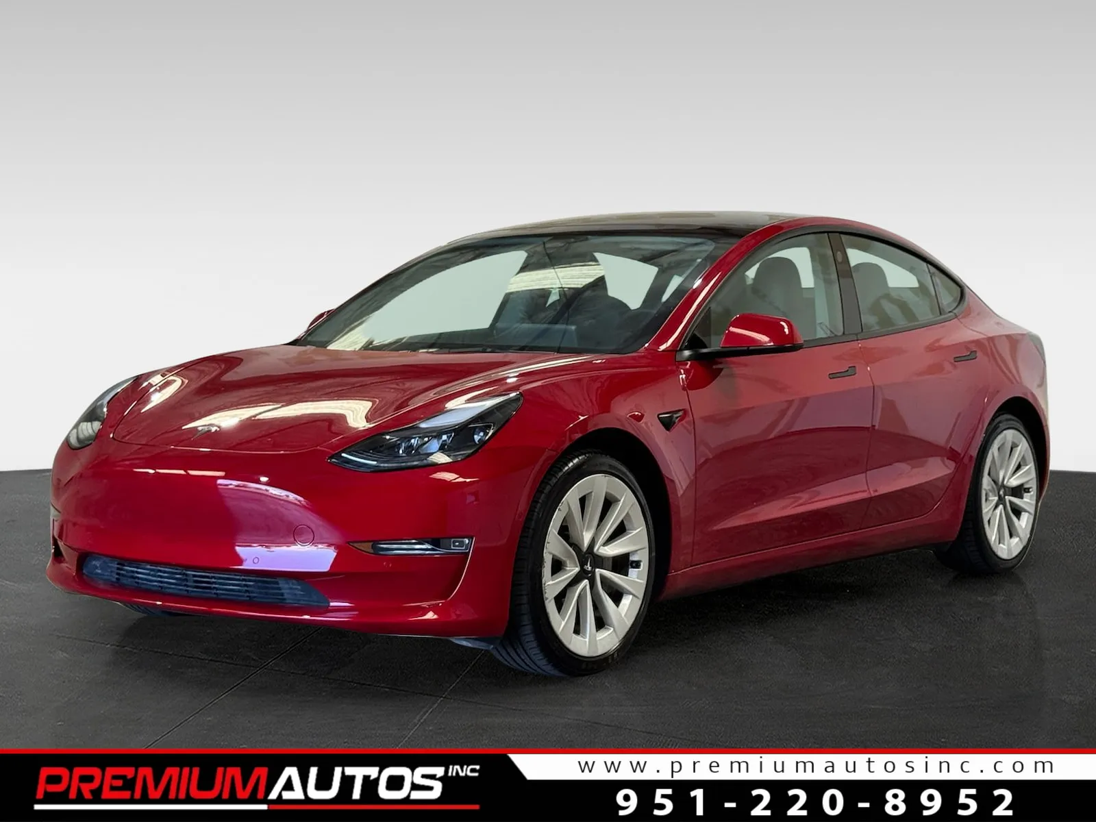 Red 2022 Tesla Model 3 for sale in Norco, CA
