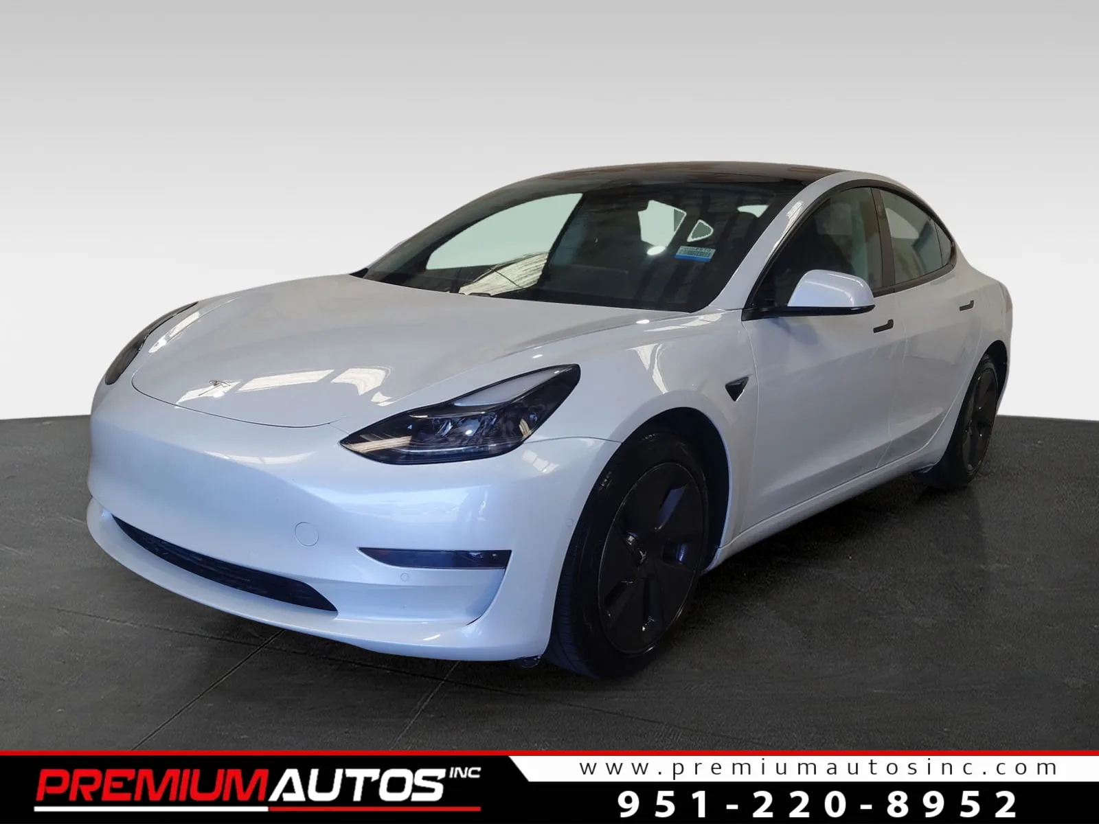 White 2021 Tesla Model 3 Standard Range Plus for sale in Norco, CA