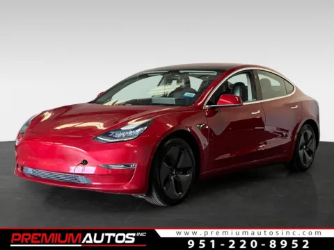 Red 2018 Tesla Model 3 LONG RANGE for sale in Norco, CA