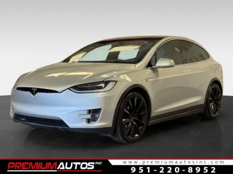 Silver 2016 Tesla Model X for sale in Norco, CA