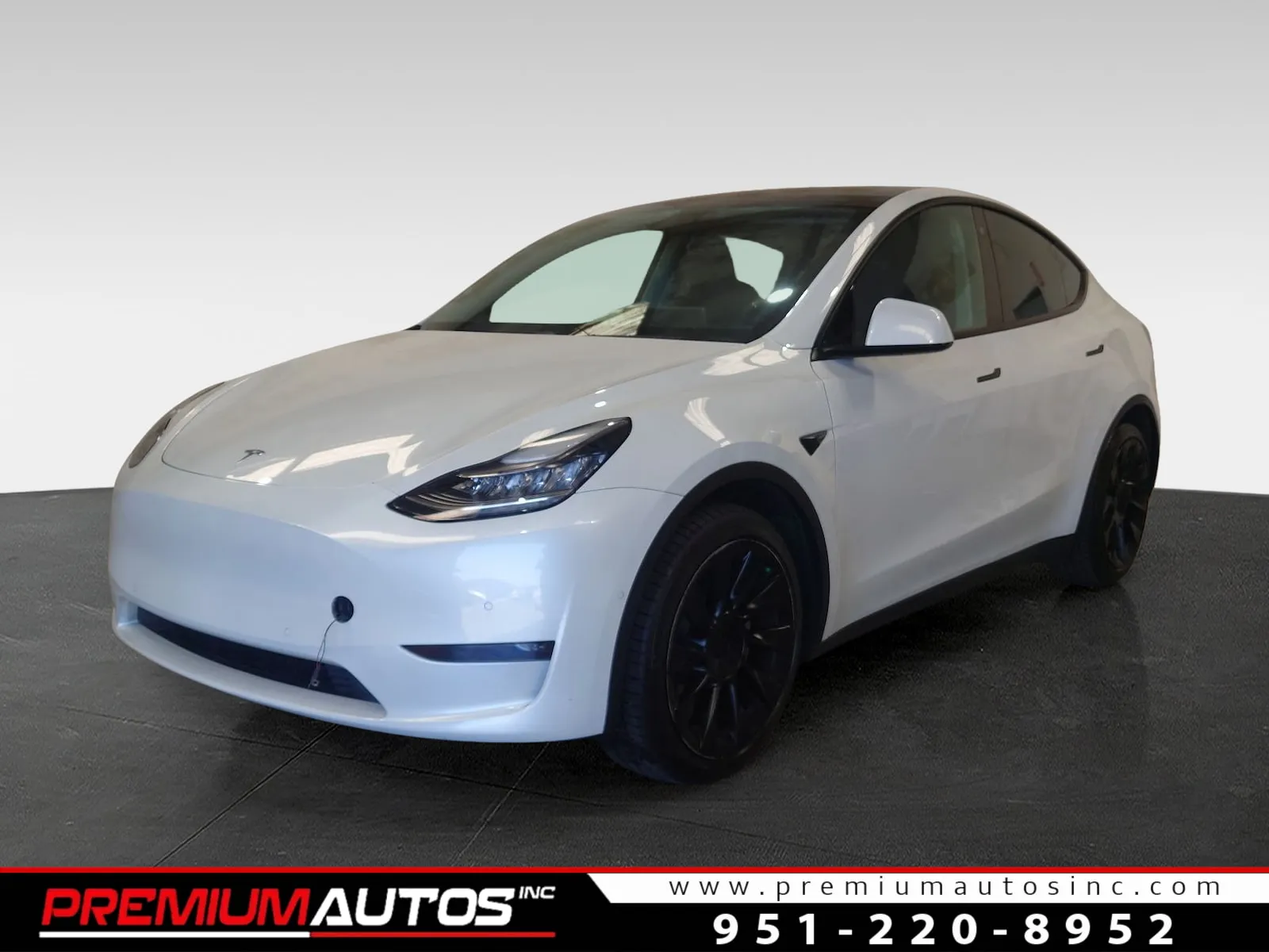 White 2021 Tesla Model Y Long Range for sale in Norco, CA