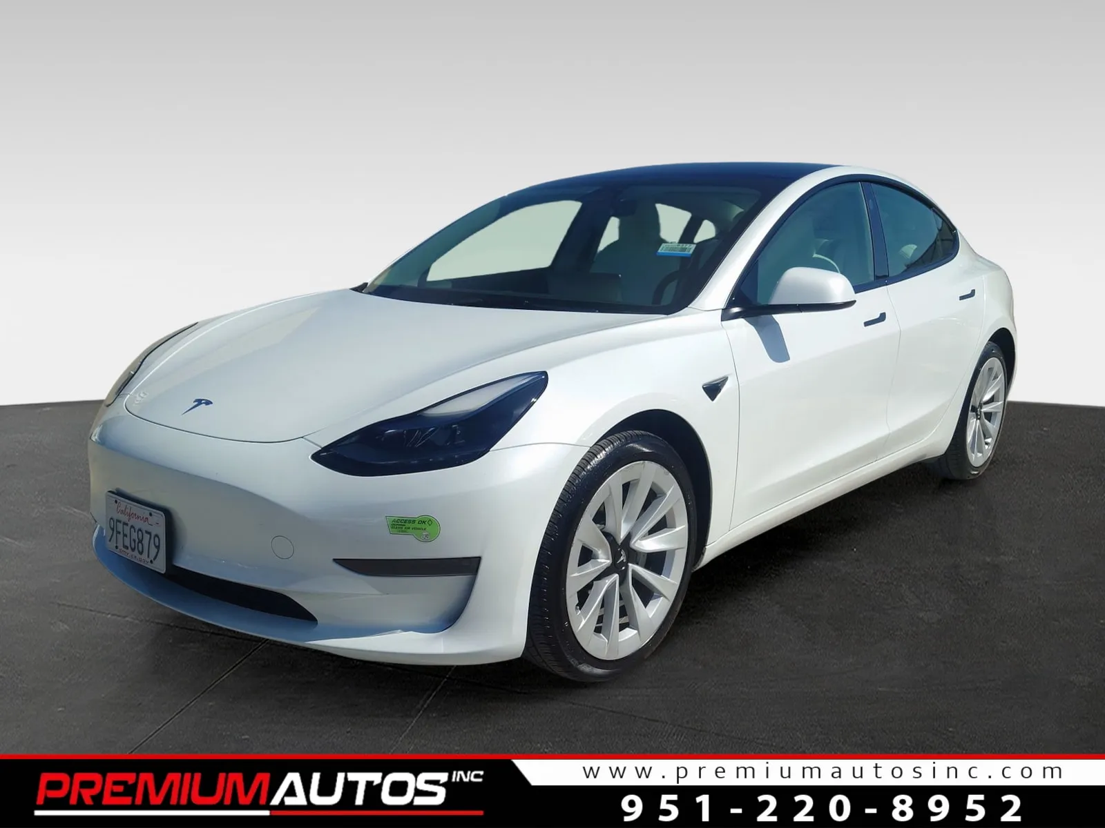 White 2023 Tesla Model 3 for sale in Norco, CA